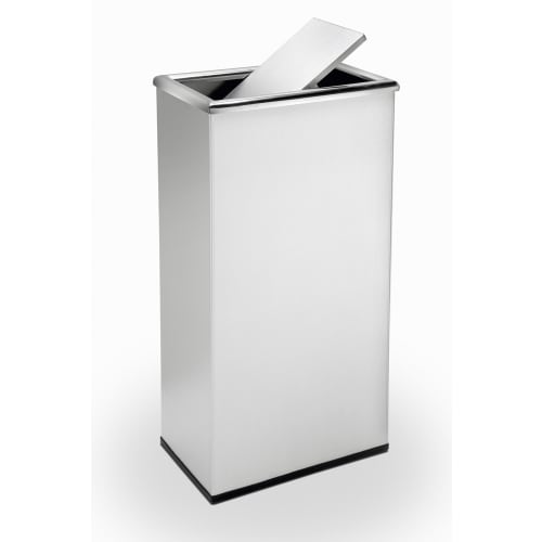 Commercial Zone Precision Series 13.5 Gallon Waste Receptacle Swivel Lid, Stainless Steel